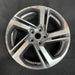 18" TERRAIN 18-21 18x7 opt RV6 silver with black inlay Original OEM Wheel Rim - Front View