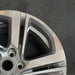 18" TERRAIN 18-21 18x7 opt RV6 silver with black inlay Original OEM Wheel Rim - Close-Up Detail