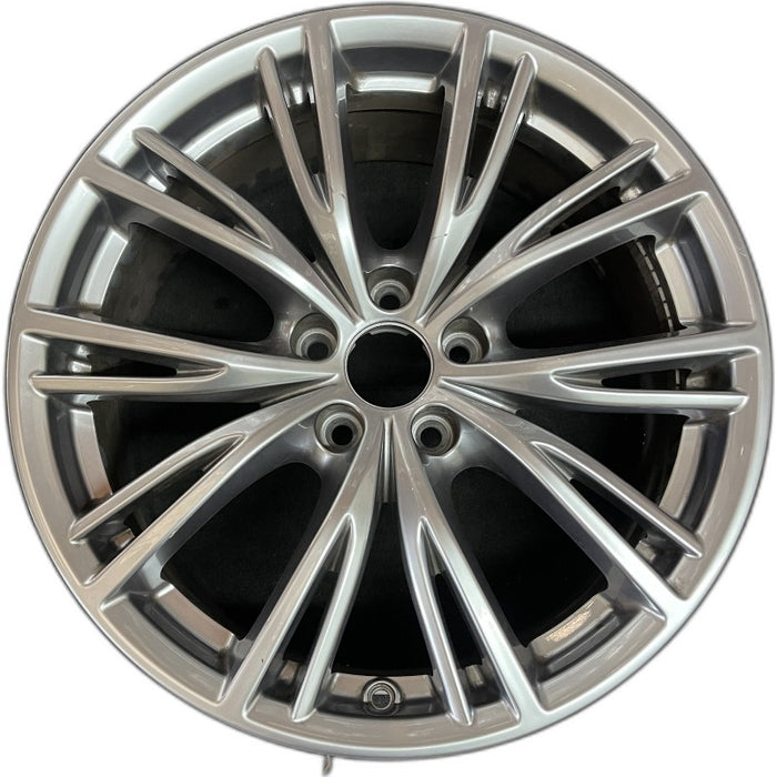 18" STELVIO 22-24 18x8 10 split spoke Original OEM Wheel Rim - Front View