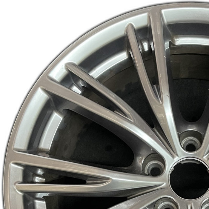 18" STELVIO 22-24 18x8 10 split spoke Original OEM Wheel Rim - Angle View