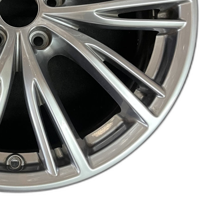 18" STELVIO 22-24 18x8 10 split spoke Original OEM Wheel Rim - Close-Up Detail