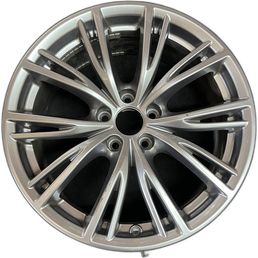 18" STELVIO 22-24 , 18x8 Original OEM Wheel Rim - Front View