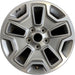 17" WRANGLER 13 17x7.5 10 hole w/machined accent gray Original OEM Wheel Rim - Front View