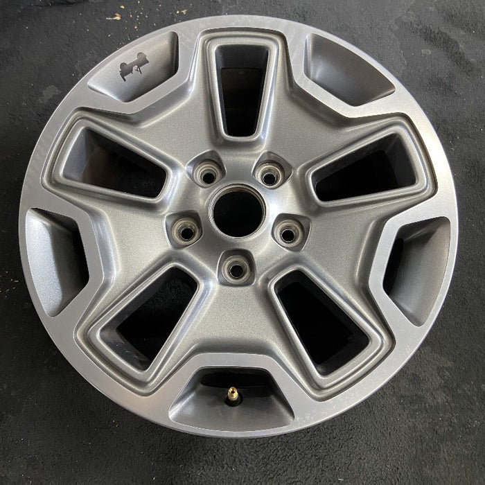 17" WRANGLER 13 17x7.5 10 hole w/machined accent gray Original OEM Wheel Rim - View 7