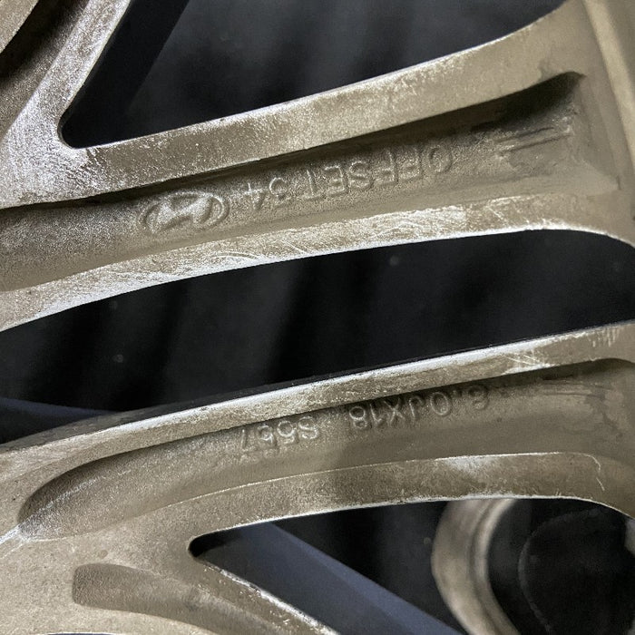 18" G70 19 18x8 ID 52910G9100 Original OEM Wheel Rim - View 9