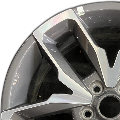 20" WRANGLER 24 20x8 5 spoke open spoke opt WRA Original OEM Wheel Rim - Angle View