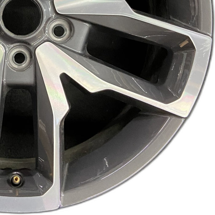 20" WRANGLER 24 20x8 5 spoke open spoke opt WRA Original OEM Wheel Rim - Close-Up Detail