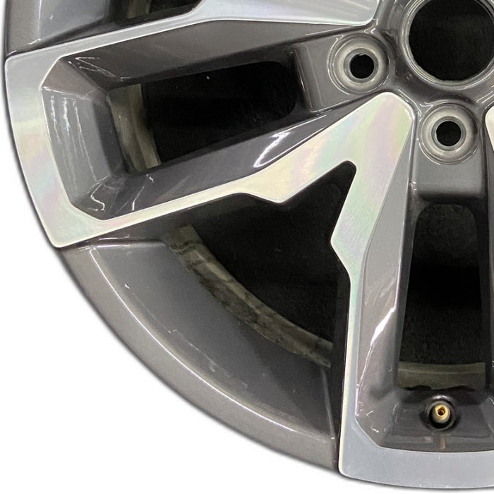 20" WRANGLER 24 20x8 5 spoke open spoke opt WRA Original OEM Wheel Rim - Back View