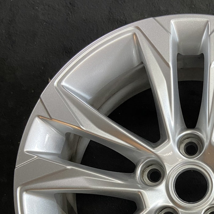 17" TRAILBLAZER 21-23 17x7.5 5 double spoke silver opt Q6W Original OEM Wheel Rim