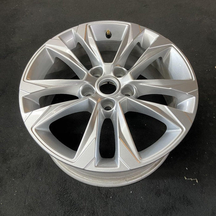 17" TRAILBLAZER 21-23 17x7.5 5 double spoke silver opt Q6W Original OEM Wheel Rim