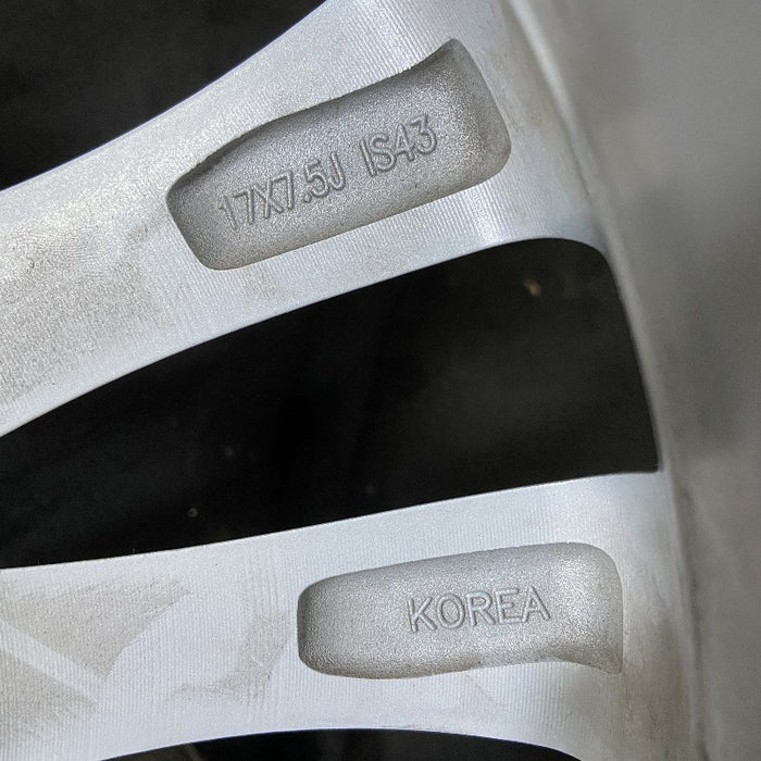 17" TRAILBLAZER 21-23 17x7.5 5 double spoke silver opt Q6W Original OEM Wheel Rim