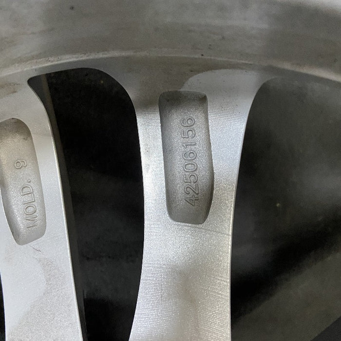 17" TRAILBLAZER 21-23 17x7.5 5 double spoke silver opt Q6W Original OEM Wheel Rim