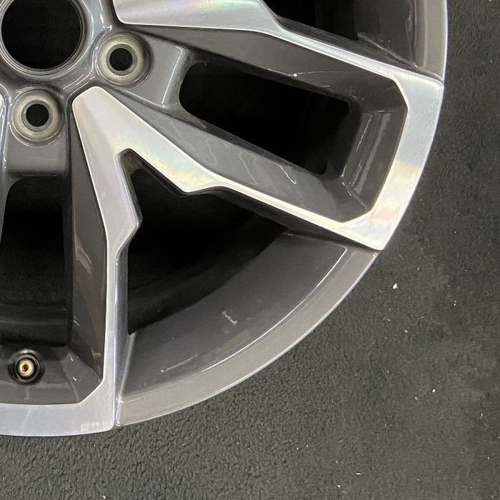 20" WRANGLER 24 20x8 5 spoke open spoke opt WRA Original OEM Wheel Rim - Back View