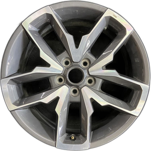 20" WRANGLER 24 20x8 5 spoke open spoke opt WRA Original OEM Wheel Rim - Front View