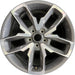 20" WRANGLER 24 20x8 5 spoke open spoke opt WRA Original OEM Wheel Rim - Front View