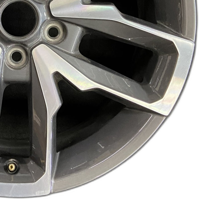 20" WRANGLER 24 20x8 5 spoke open spoke opt WRA Original OEM Wheel Rim - Close-Up Detail