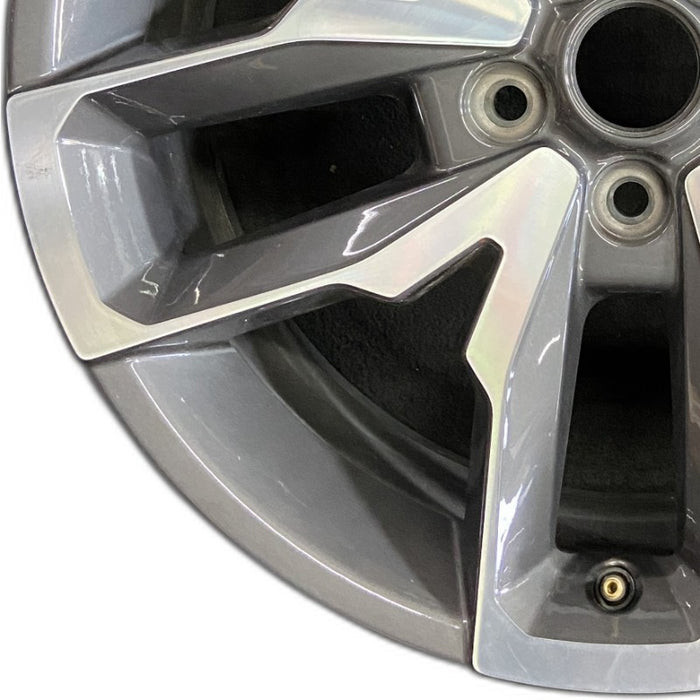 20" WRANGLER 24 20x8 5 spoke open spoke opt WRA Original OEM Wheel Rim - Back View