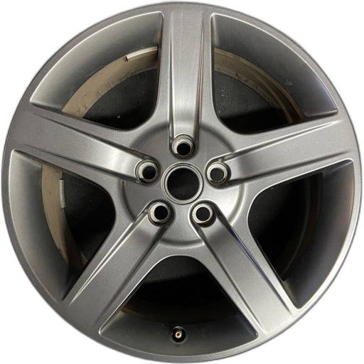 20" DEFENDER 20-24 20x8.5 5 spoke grooved spoke gray Original OEM Wheel Rim - Front View