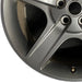 20" DEFENDER 20-24 20x8.5 5 spoke grooved spoke gray Original OEM Wheel Rim - Back View