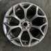 20" 300 15-18 20x8 alloy 7 Y spoke hyper black Original OEM Wheel Rim - Front View