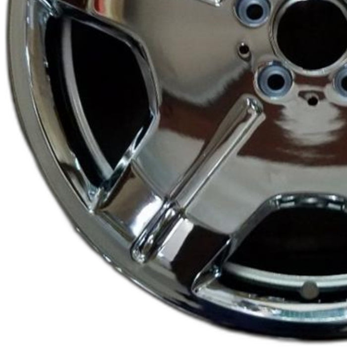 18" MERCEDES CL-CLASS 07 216 Type; CL600 18x8.5 5 spoke frt w/groove in spokes - Back View