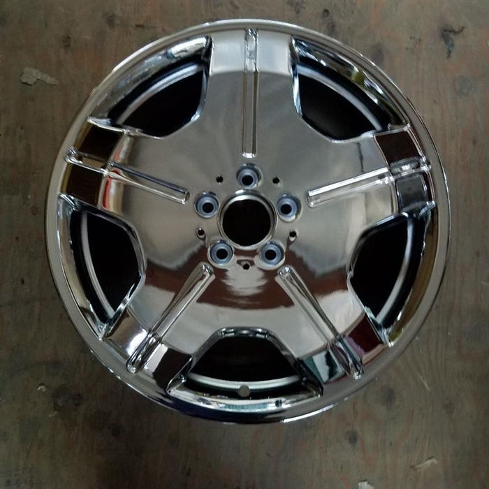 18" MERCEDES CL-CLASS 07 216 Type; CL600 18x8.5 5 spoke frt w/groove in spokes - Additional View