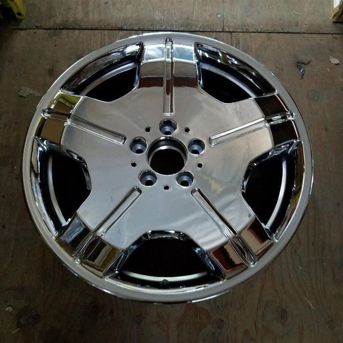 18" MERCEDES CL-CLASS 07 216 Type; CL600 18x8.5 5 spoke frt w/groove in spokes - View 7