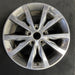 18" DURANGO 14-17 18x8 aluminum polished face with pockets Original OEM Wheel - Front View