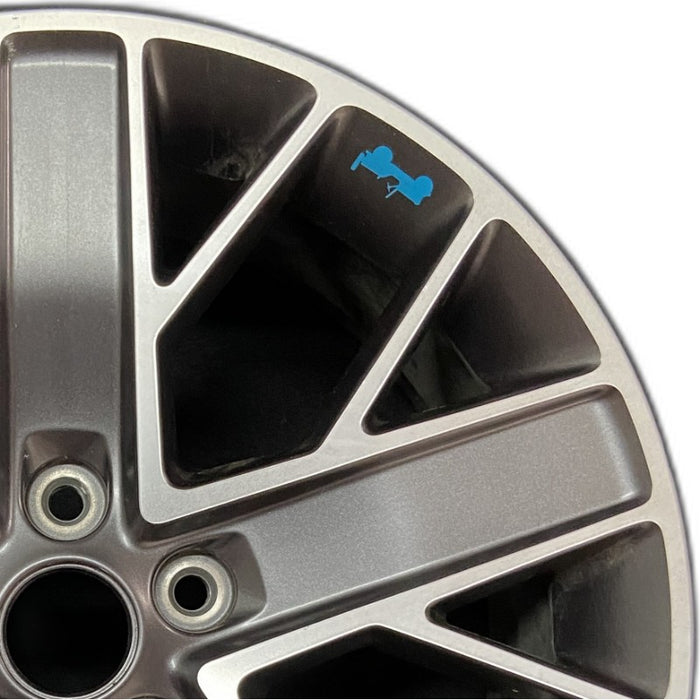 20" WRANGLER 22-23 20x8 5 spoke double spoke Original OEM Wheel Rim - Side Profile