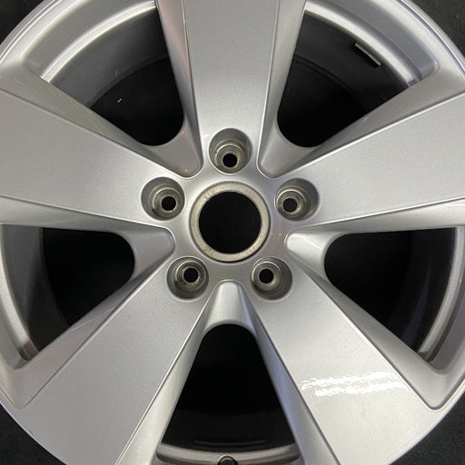 19" PORSCHE CAYENNE 19-23 19x9.5 5 spoke Original OEM Wheel Rim - Angle View