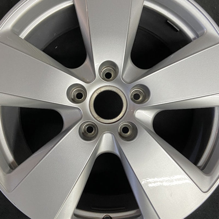 19" PORSCHE CAYENNE 19-23 19x9.5 5 spoke Original OEM Wheel Rim - Angle View