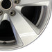 19" PORSCHE CAYENNE 19-23 19x8.5 5 spoke Original OEM Wheel Rim - Close-Up Detail