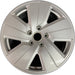 19" PORSCHE TAYCAN 20-24 19x8 5 spoke silver Original OEM Wheel Rim - Front View
