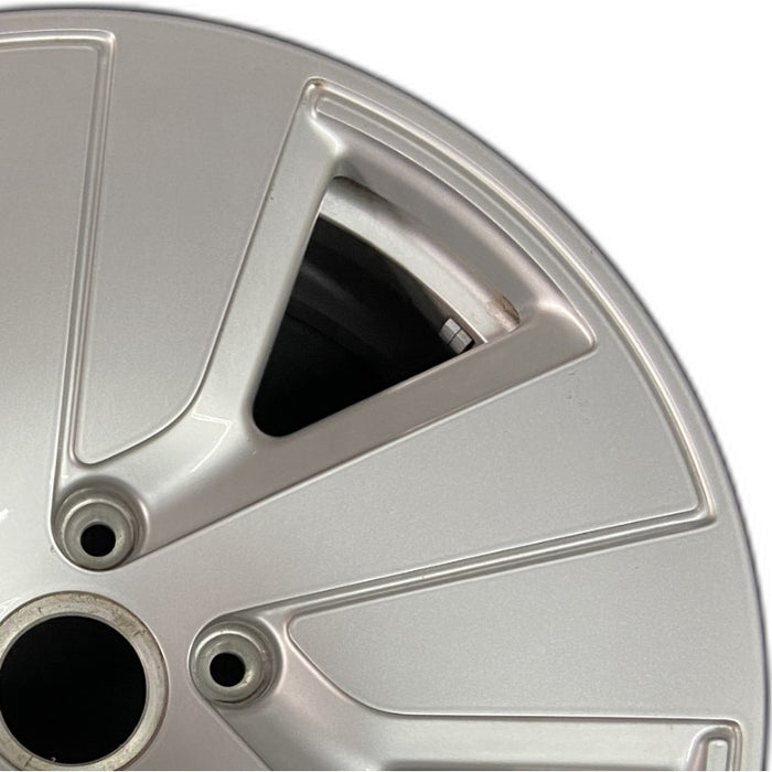19" PORSCHE TAYCAN 20-24 19x8 5 spoke silver Original OEM Wheel Rim - Side Profile