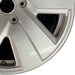 19" PORSCHE TAYCAN 20-24 19x8 5 spoke silver Original OEM Wheel Rim - Close-Up Detail