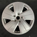 19" PORSCHE TAYCAN 20-24 19x8 5 spoke silver Original OEM Wheel Rim - Front View