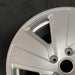 19" PORSCHE TAYCAN 20-24 19x8 5 spoke silver Original OEM Wheel Rim - Side Profile