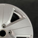 19" PORSCHE TAYCAN 20-24 19x8 5 spoke silver Original OEM Wheel Rim - Close-Up Detail