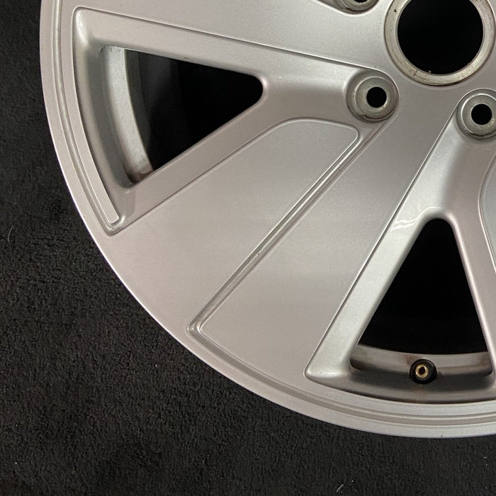 19" PORSCHE TAYCAN 20-24 19x8 5 spoke silver Original OEM Wheel Rim - Additional View