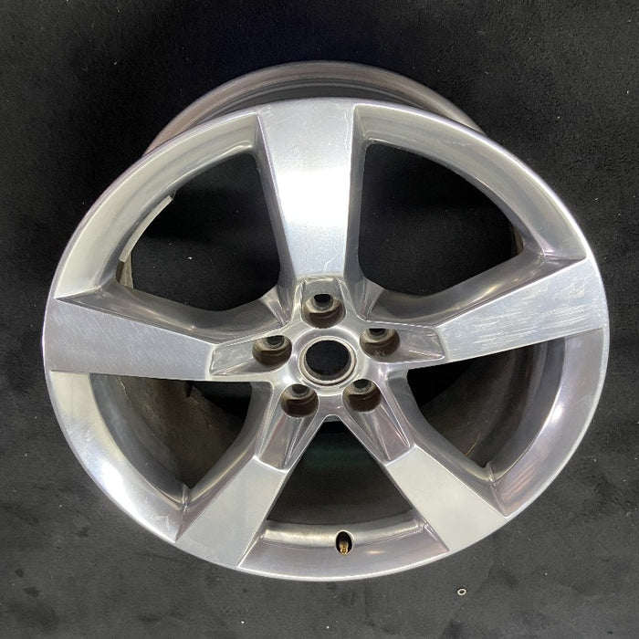 20" CAMARO 10-11 20x9 rear 5 spoke polished opt Q9J Original OEM Wheel Rim - View 8