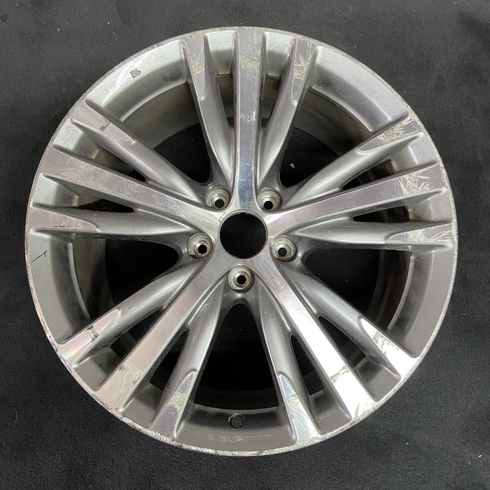 19" INFINITI Q50 18-19 19x8.5 alloy 15 spoke alternating V spoke Original OEM Wheel Rim