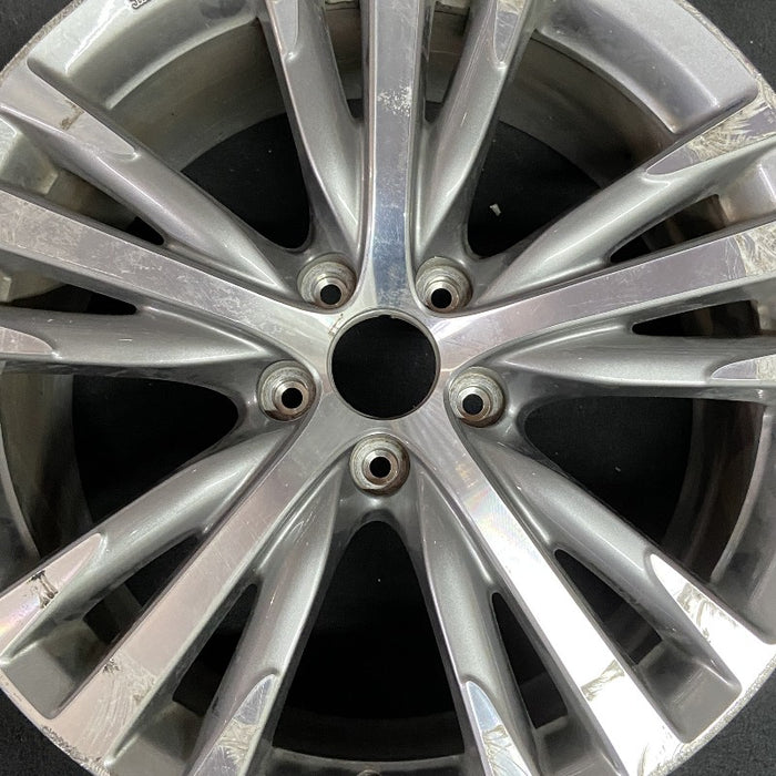 19" INFINITI Q50 18-19 19x8.5 alloy 15 spoke alternating V spoke Original OEM Wheel Rim