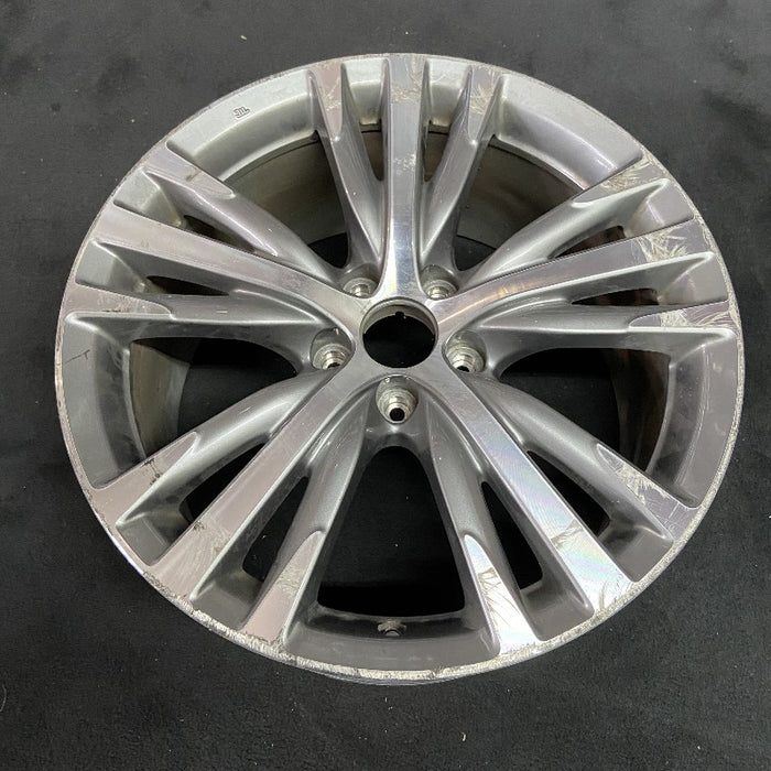 19" INFINITI Q50 18-19 19x8.5 alloy 15 spoke alternating V spoke Original OEM Wheel Rim