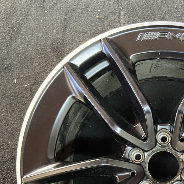 19" MERCEDES GT 19-21 290 Type 4 Dr GT53 19x9.5 5 double spoke black Original - Side Profile