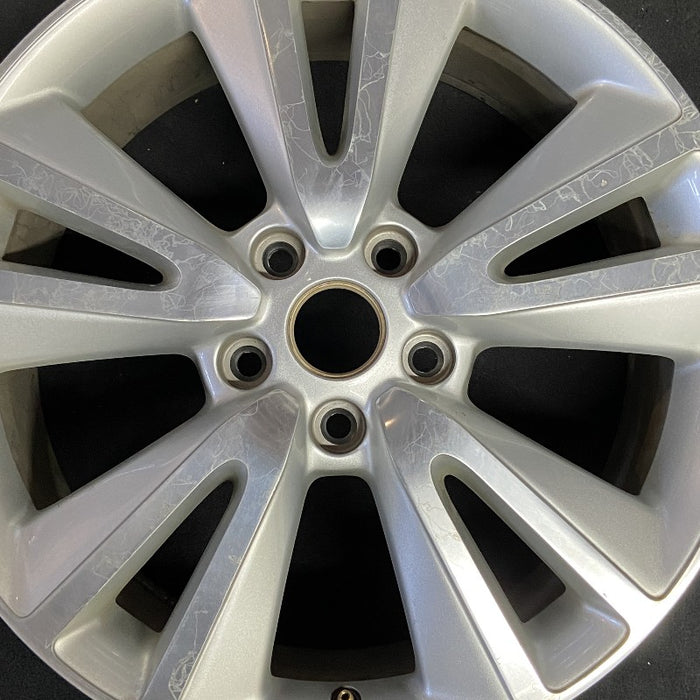 20" GRAND CHEROKEE 11 s 20x8 10 spoke 5 pairs Original OEM Wheel Rim - Angle View