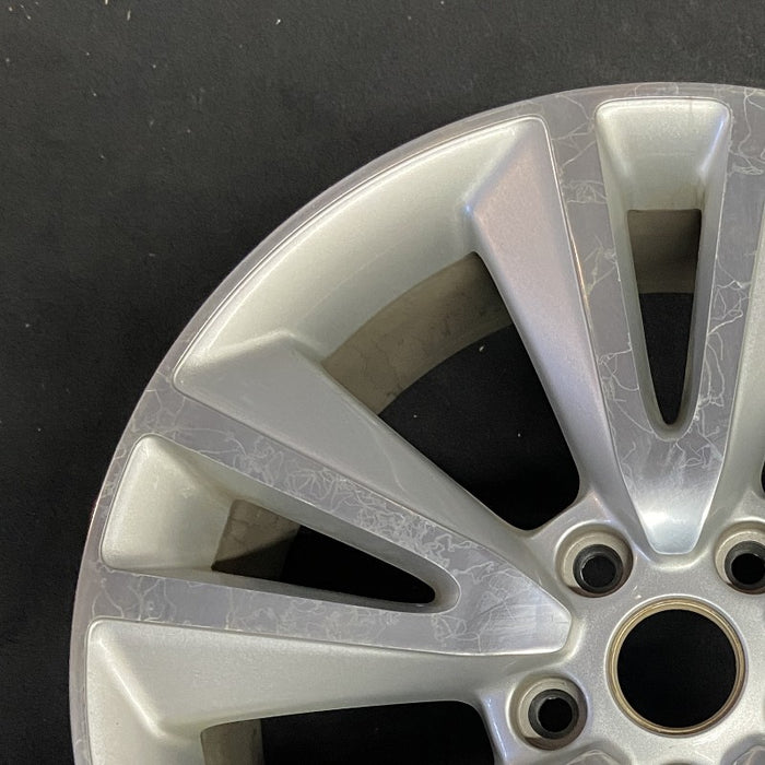 20" GRAND CHEROKEE 11 s 20x8 10 spoke 5 pairs Original OEM Wheel Rim - Side Profile