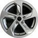 16" K5 21 16x6.5 alloy 5 spoke Original OEM Wheel Rim - Front View
