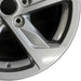 16" K5 21 16x6.5 alloy 5 spoke Original OEM Wheel Rim - Close-Up Detail