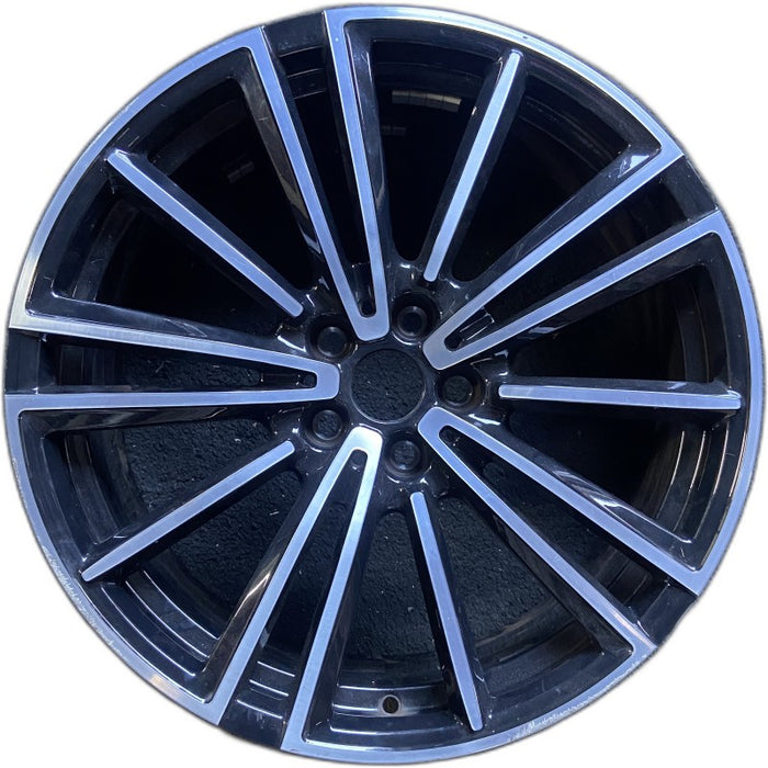 20" BMW i8 19-20 20x7.5 alloy w/o directial; 15 spoke alternating spoke gray - Front View