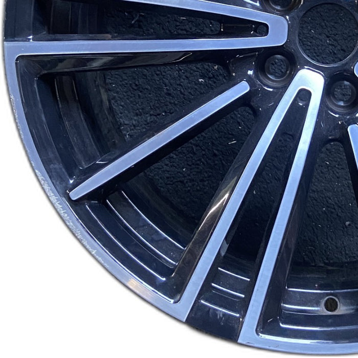 20" BMW i8 19-20 20x7.5 alloy w/o directial; 15 spoke alternating spoke gray - Back View